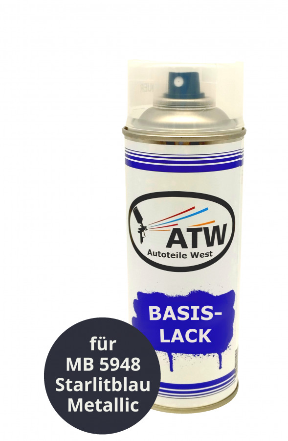 Autolack für MB 5948 Starlitblau Metallic